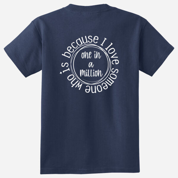 Bc I Love Port & Company Youth Core Cotton Tee Thumbnail