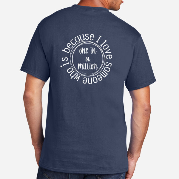 Bc I Love Adult Port & Company Core Cotton Tee Thumbnail