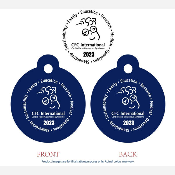 3" Round Christmas Ornament Thumbnail